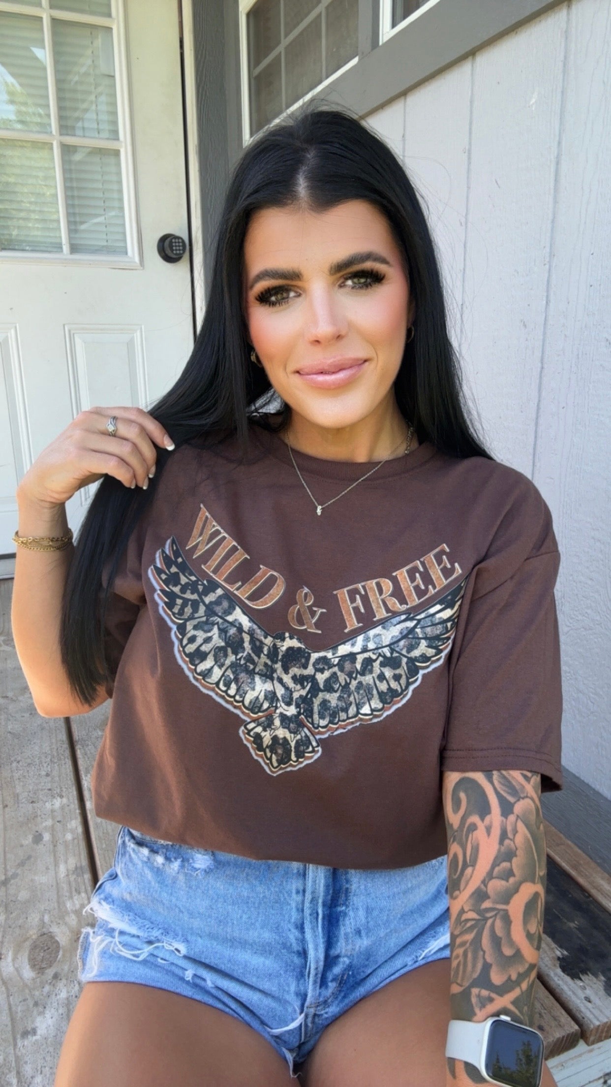 WILD AND FREE TEE