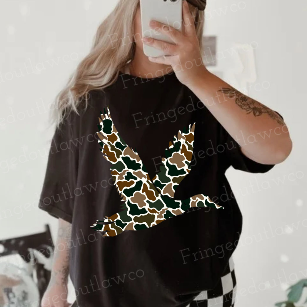 DUCK CAMO DUCK TEE (ALL OPTIONS)