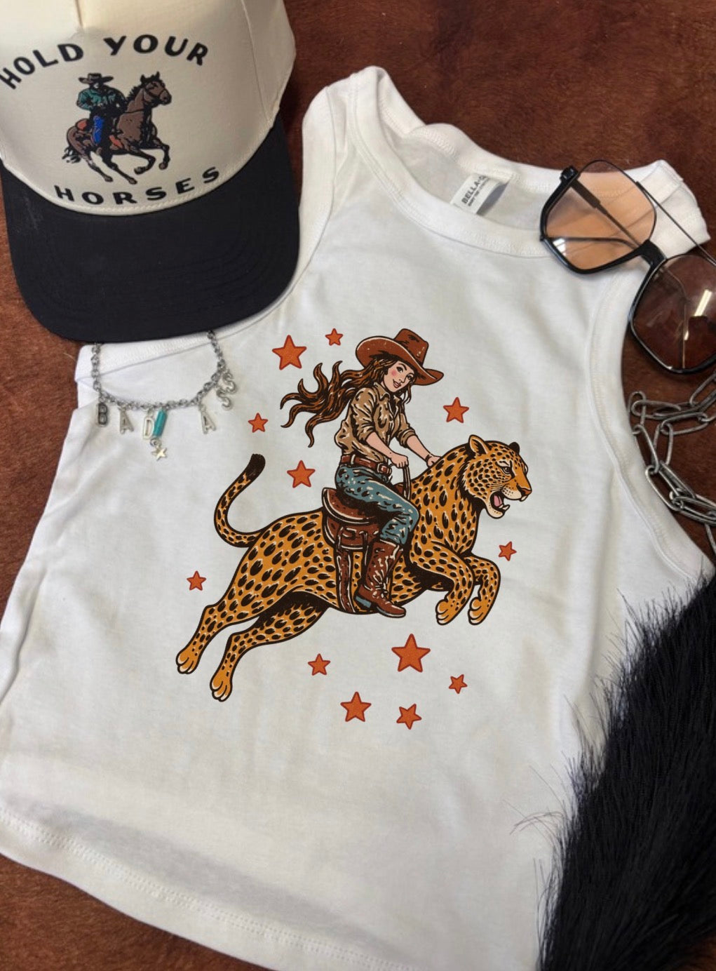 Ride em cowgirl tank