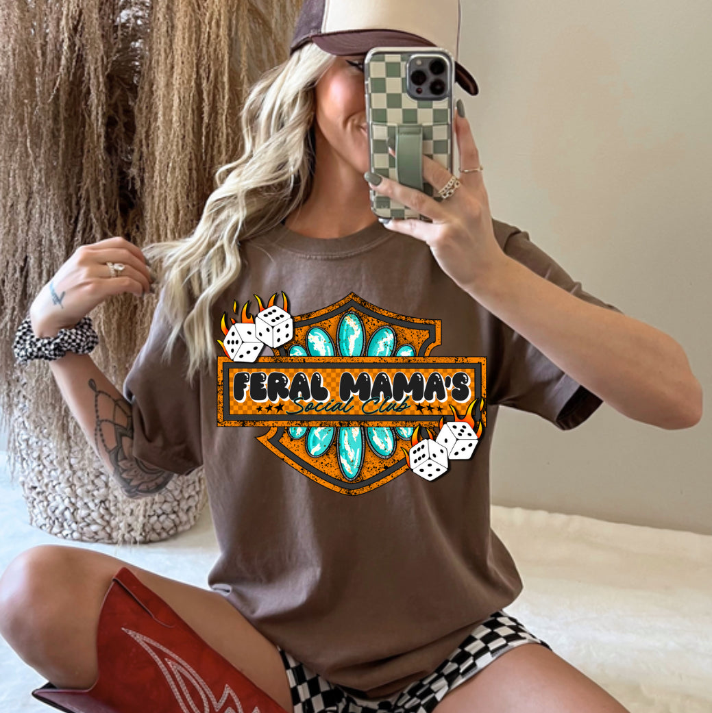 FERAL MAMAS TEE (ALL OPTIONS)