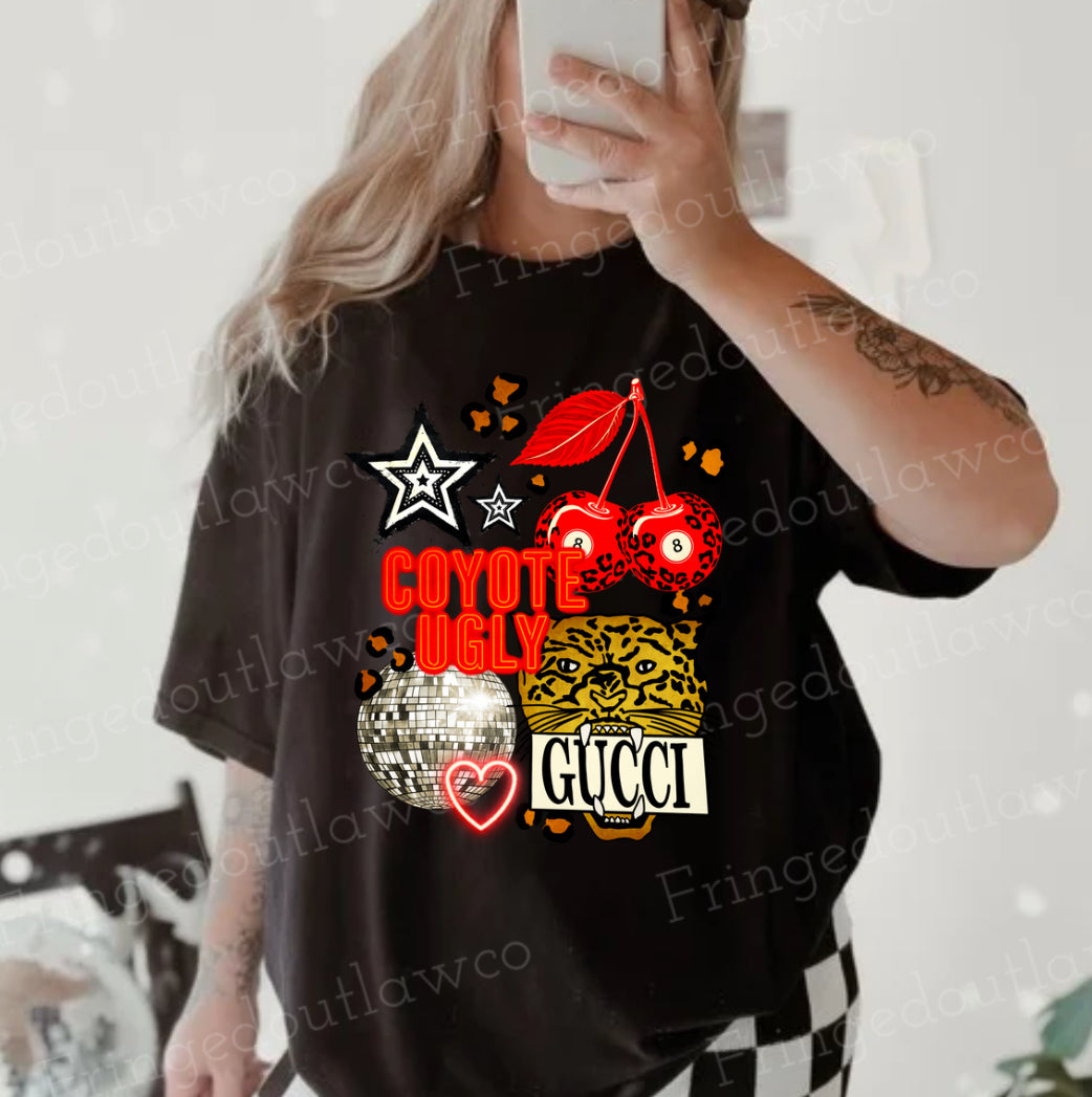 G TIGER COLLAGE JERZEE TEE