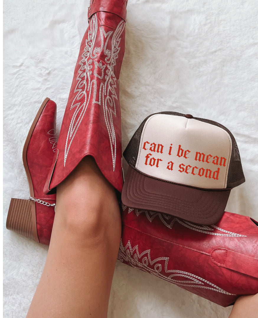 Can I be mean for a second hat