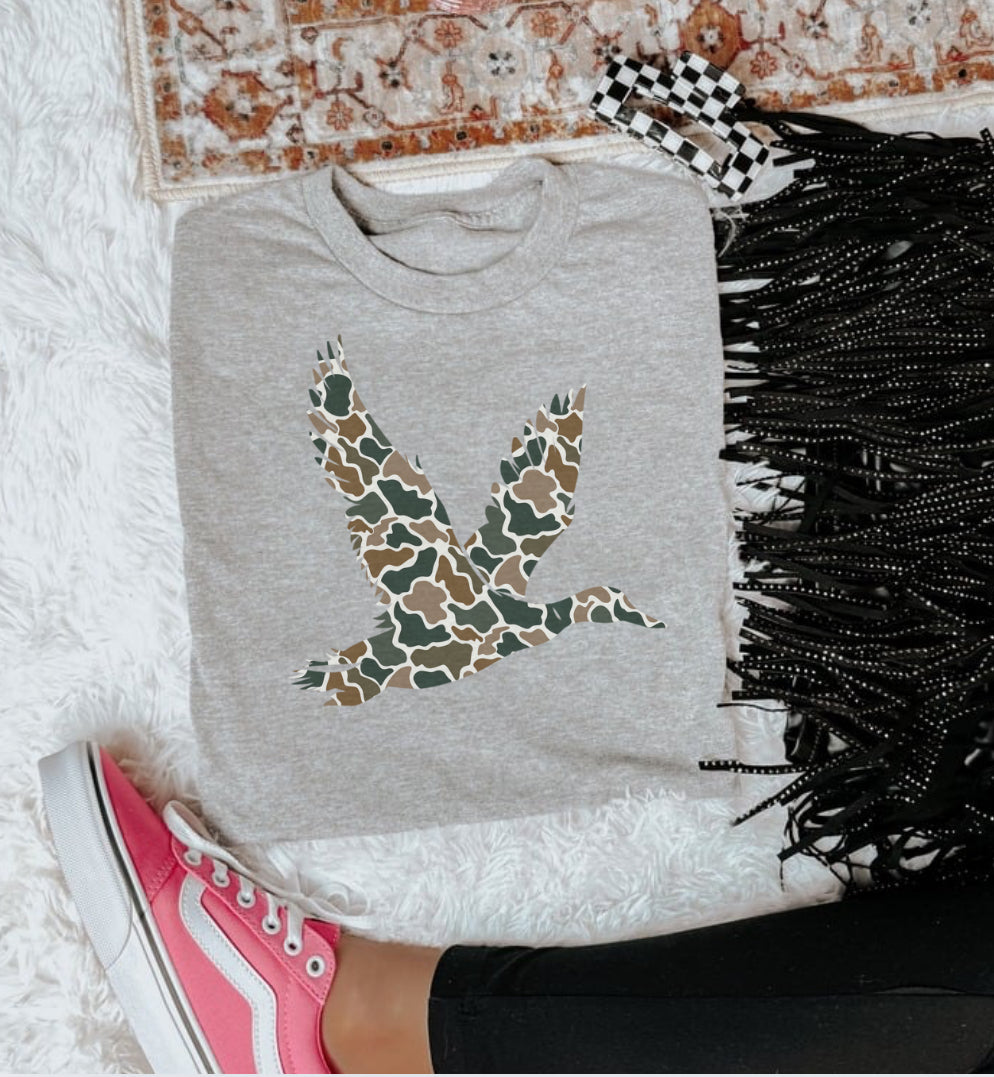 DUCK CAMO DUCK TEE (ALL OPTIONS)
