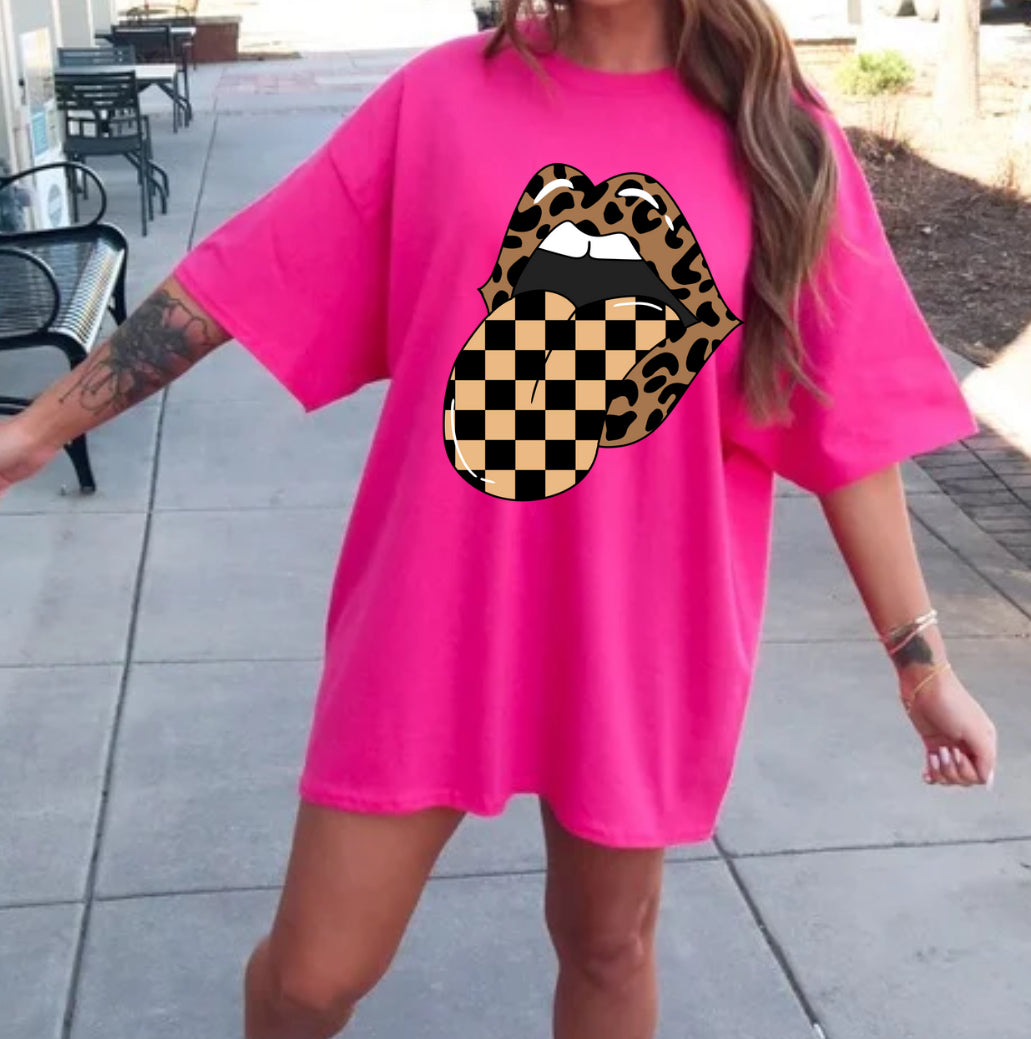 LEOPARD JERZEE DTF TEE