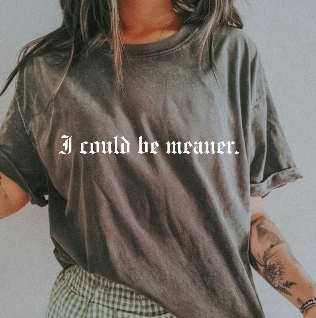 SNARKY SAYINGS MAKE YOUR OWN TEE - read the description!