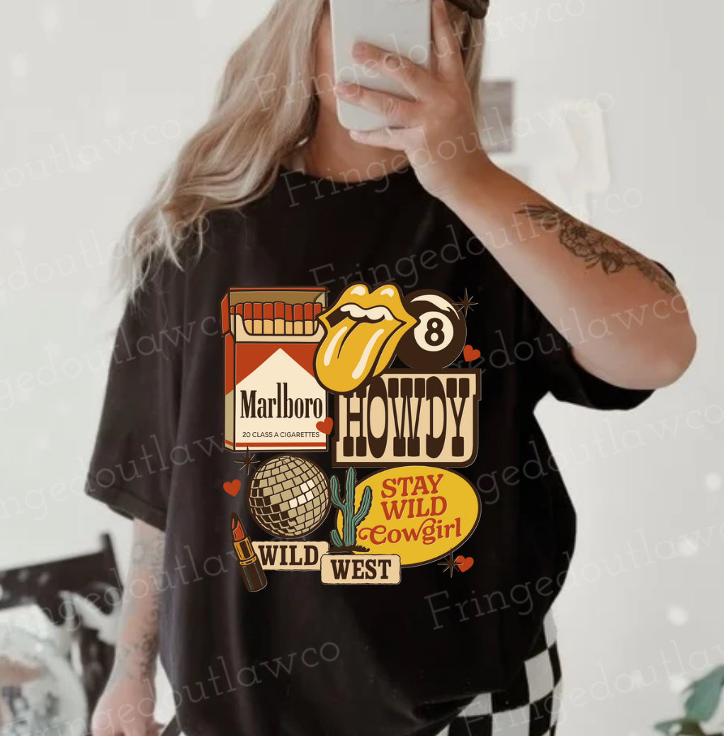 HOWDY LIPS COLLAGE (ALL OPTIONS)