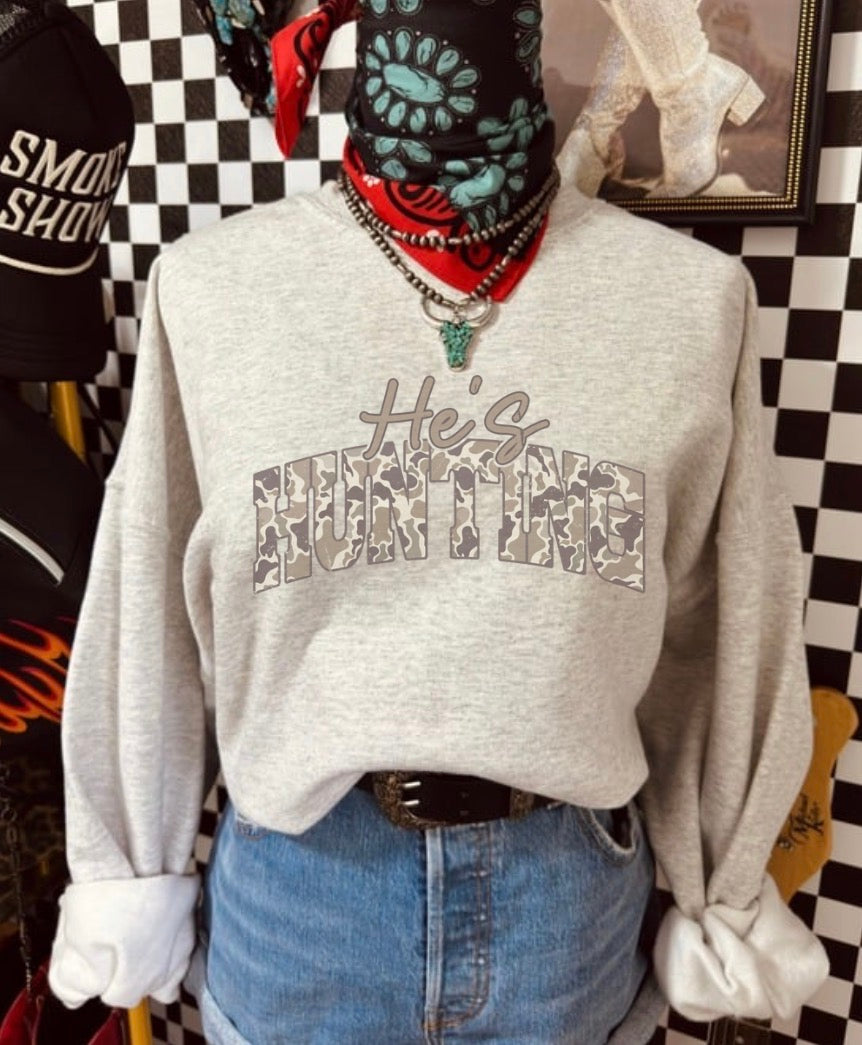 HE HUNTING SWEATSHIRT