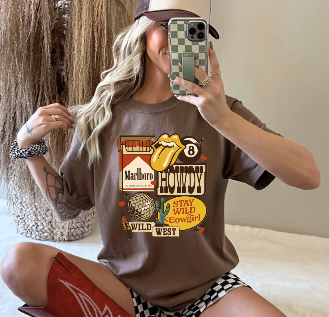 HOWDY LIPS COLLAGE (ALL OPTIONS)