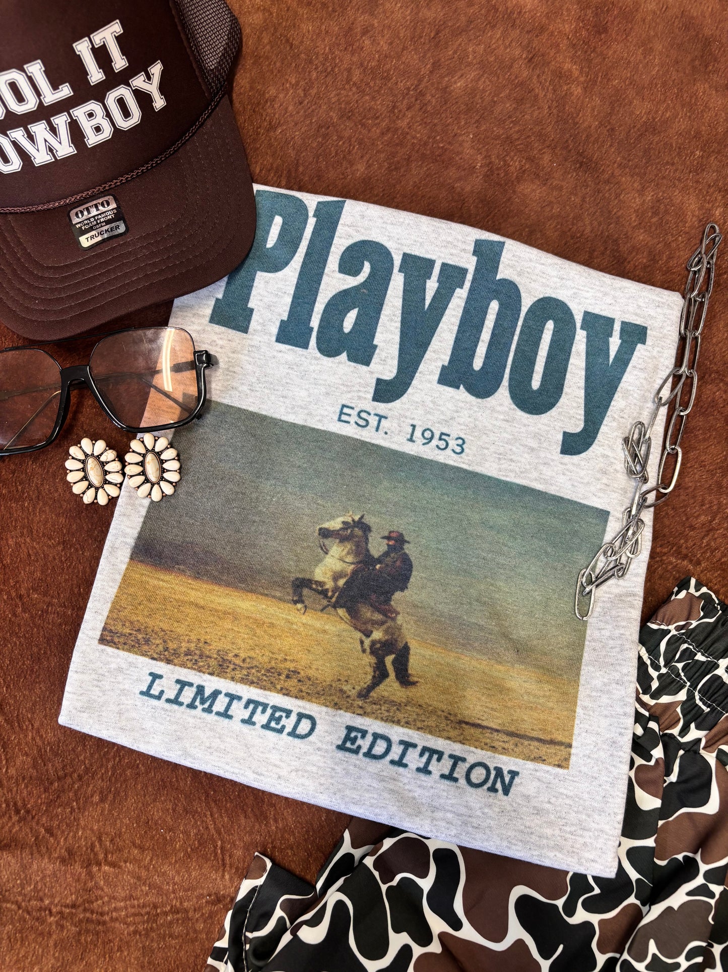 PLAYBOY COWBOY TEE