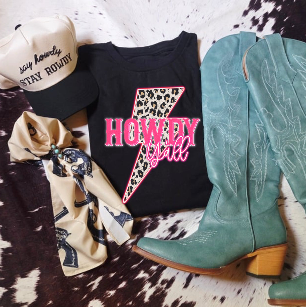 HOWDY YALL JERZEE TEE DTF