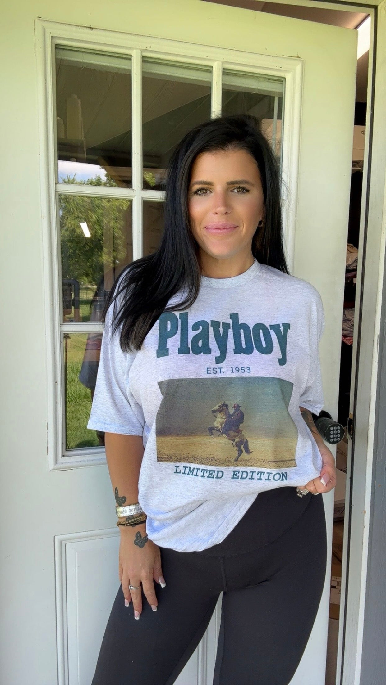 PLAYBOY COWBOY TEE