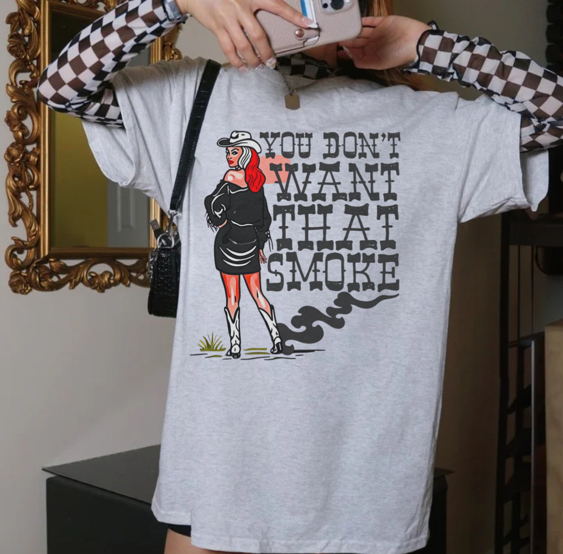 You don’t want that smoke tee