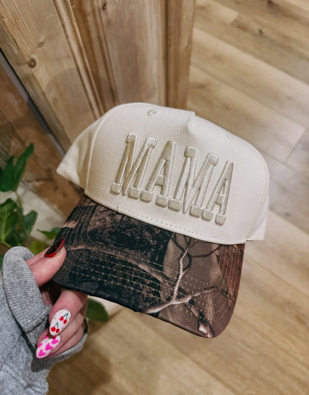 MAMA CAMO HAT * PLEASE READ DESCRIPTION *