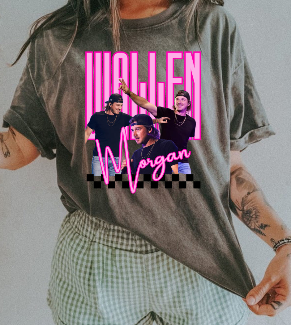 Pink wallen cc tee