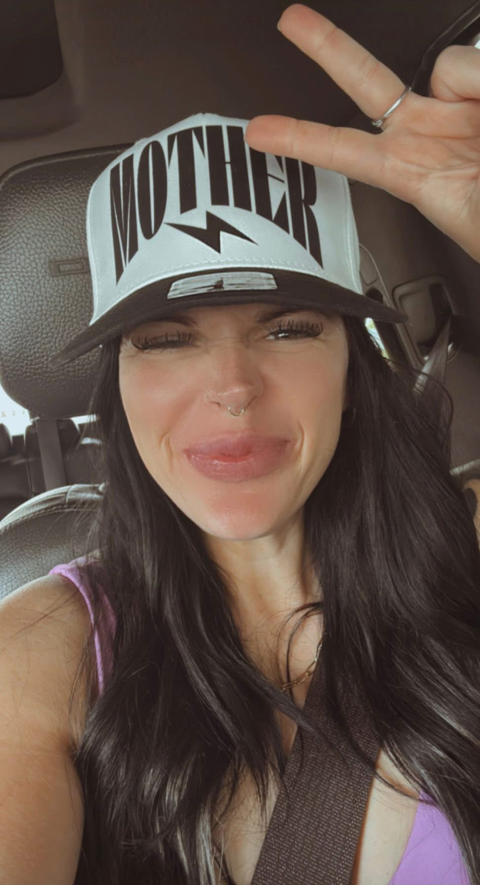 MOTHER BLACK BILL HAT