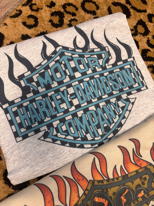 CHECKERED HD CREW