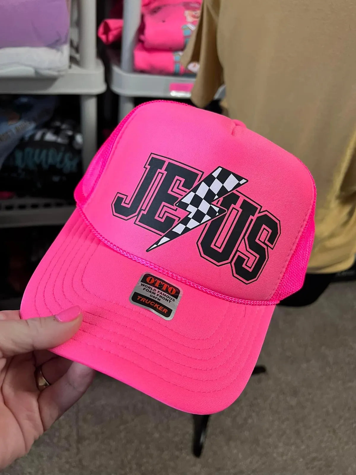 JESUS TRUCKER HAT