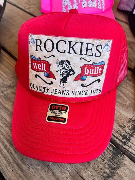 ROCKIES JEANS TRUCKER HAT