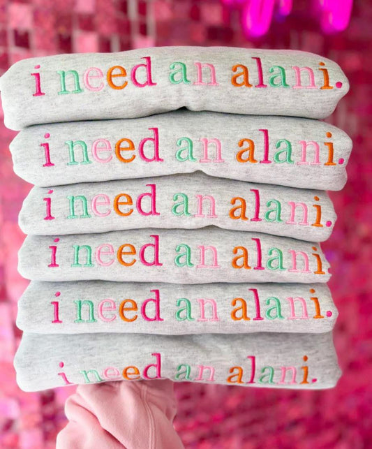 I NEED AN ALANI PULLOVER * READ THE DESCRIPTION*