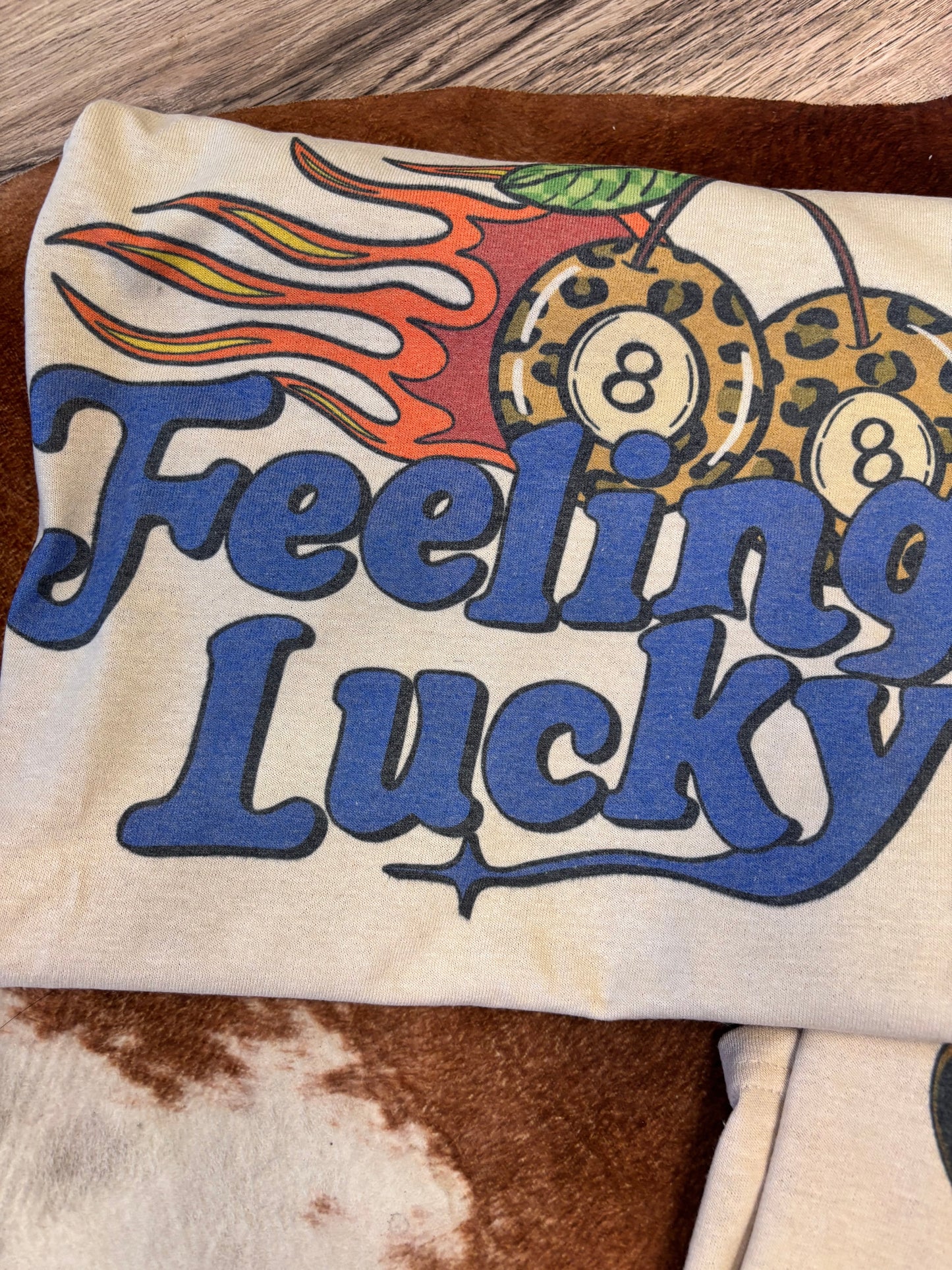 FEELIN LUCKY LEOPARD 8 BALL CHERRY