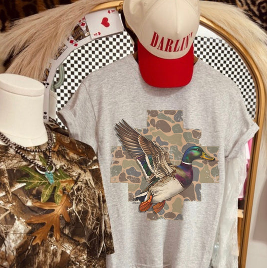 CAMO DUCK SUB TEE