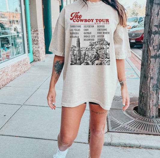 THE COWBOY TOUR TEE