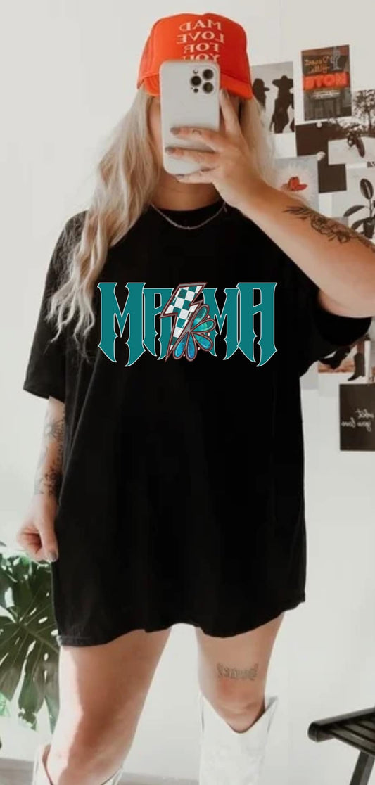 MAMA TURQUOISE TEE