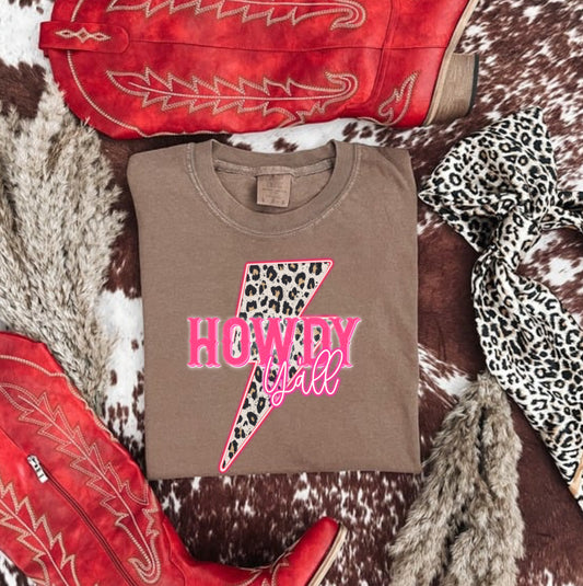 HOWDY YALL COMFORT COLOR TEE