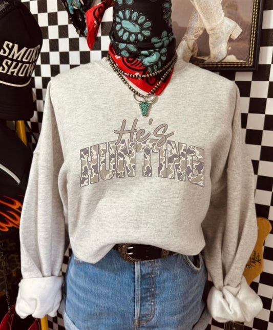 HE HUNTING SWEATSHIRT