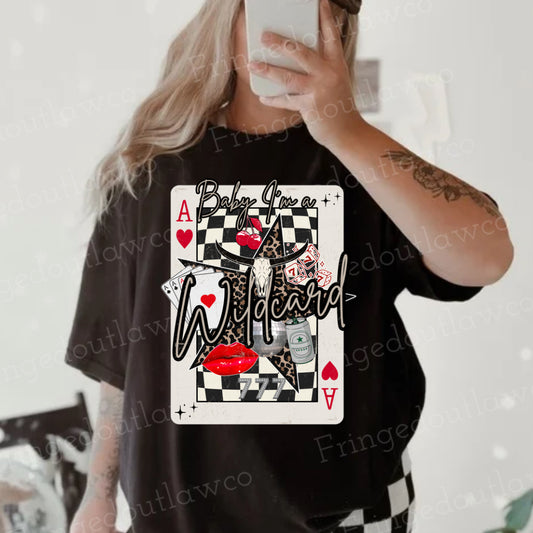 WILD CARD JERZEE DTF TEE