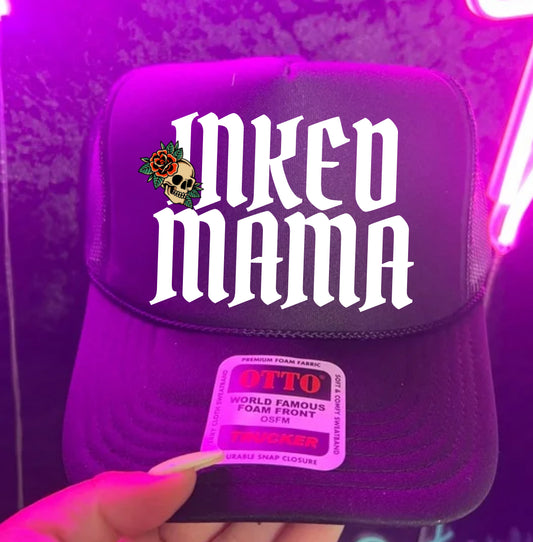 INKED MAMA TRUCKER HAT