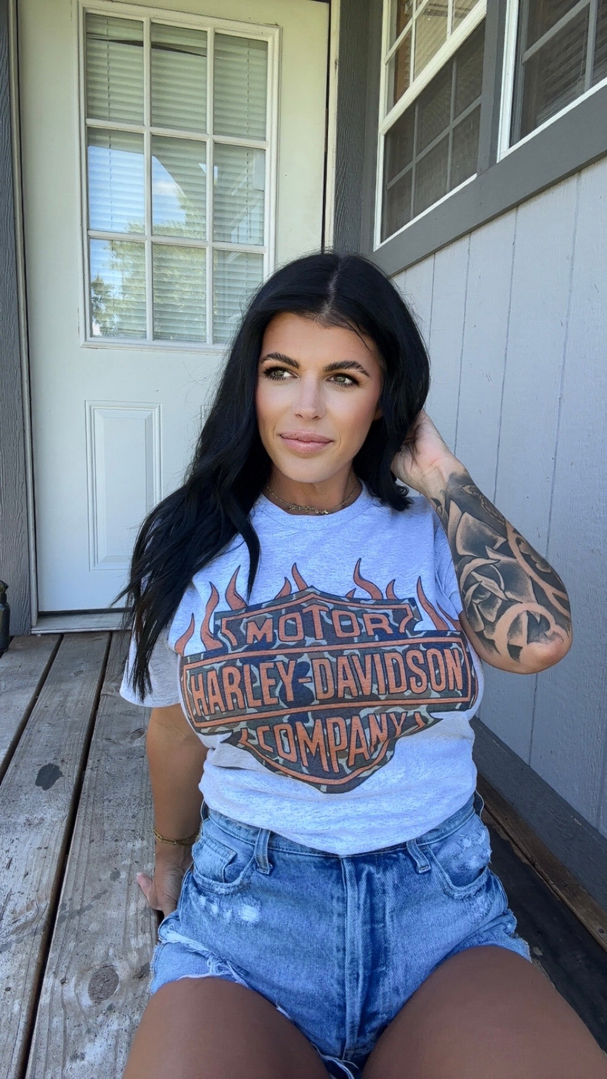 CAMO HD FLAME TEE