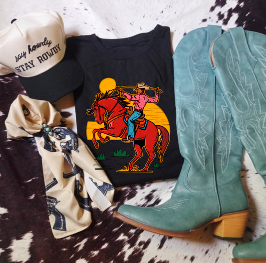 DESERT RIDER JERZEE TEE DTF