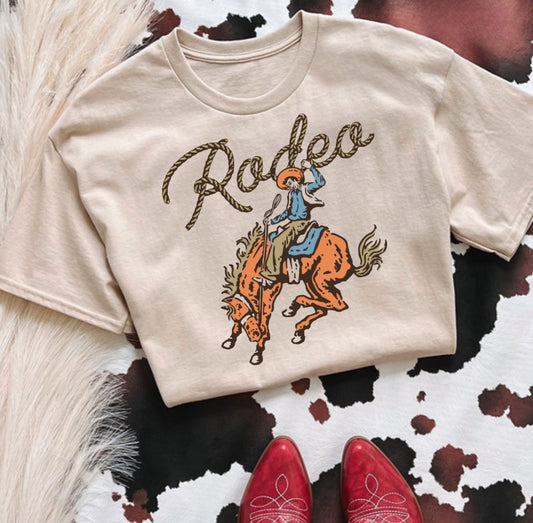 RODEO RIDER JERZEE TEE DTF
