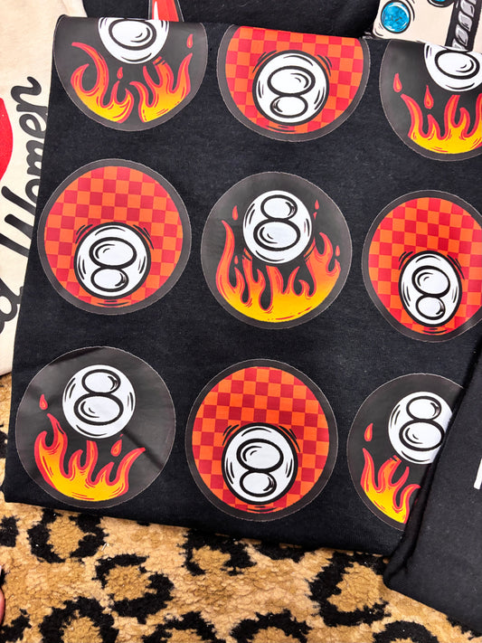 FIRE 8BALL TEE