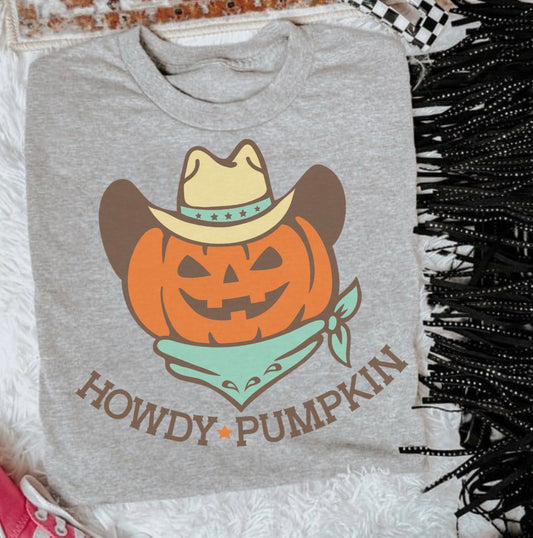 Howdy Pumpkin Tee