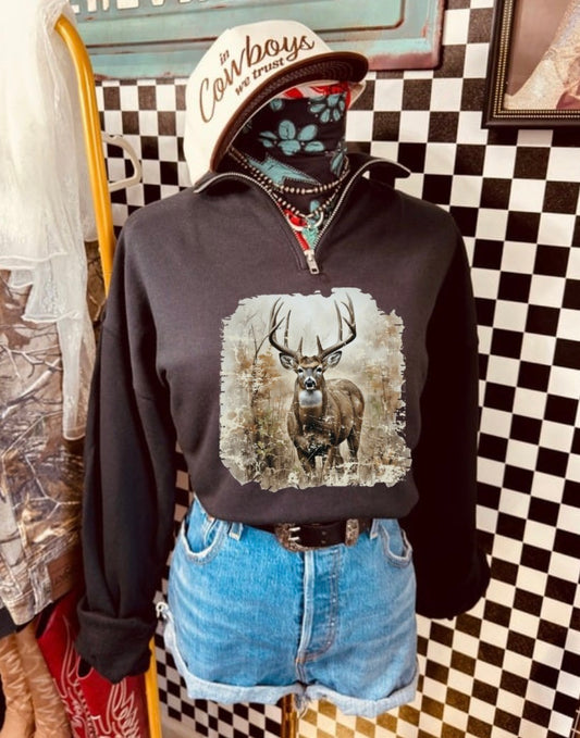 BIG BUCKS QUARTER ZIP