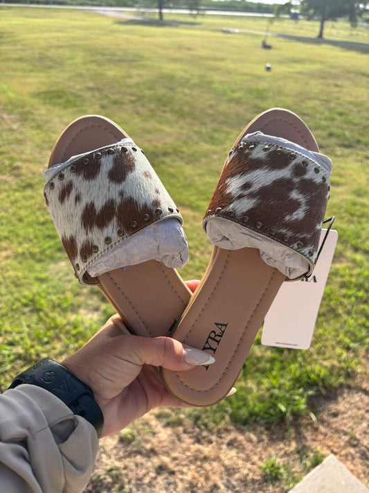 Lettie light hide sandal