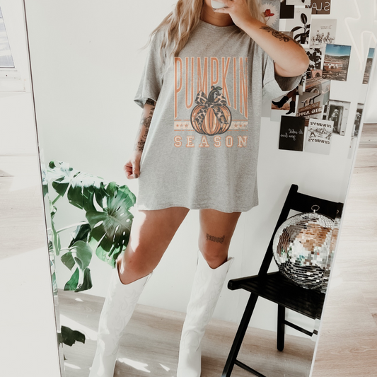 Pumpkin season sub tee