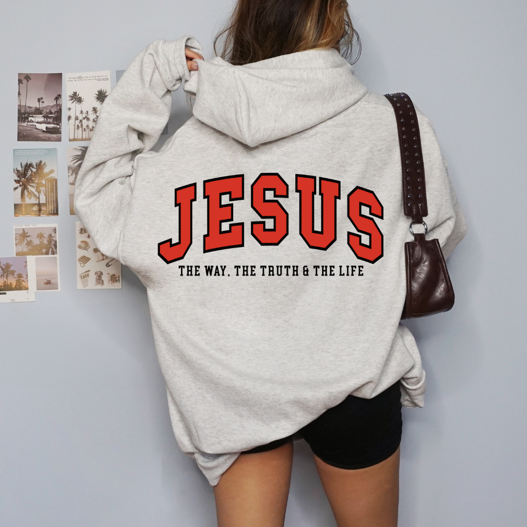 JESUS THE WAY THE TRUTH THE LIFE HOODIE