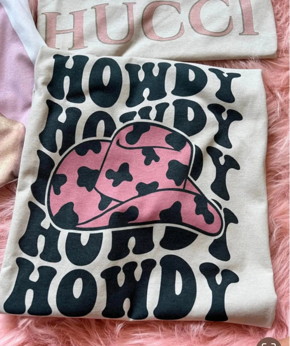 HOWDY COWHAT TEE