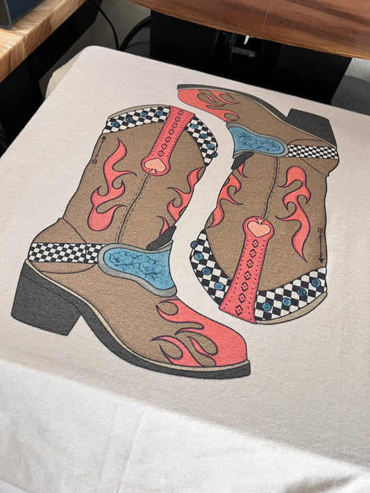 THE TWO BOOT TEE